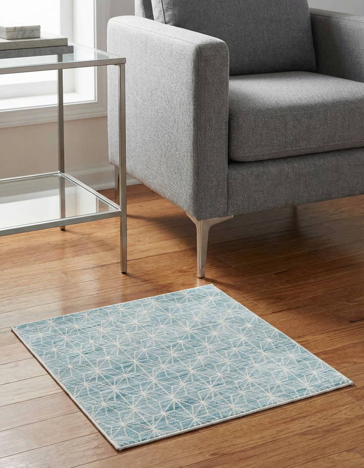 Detail image of Jill Zarin 1' 8 x 1' 8 Uptown Fifth Avenue Sample Rug