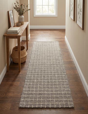 2' x 6' 1 Heritage Line Wool Runner Rug