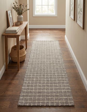 2' x 6' 1 Heritage Line Wool Runner Rug