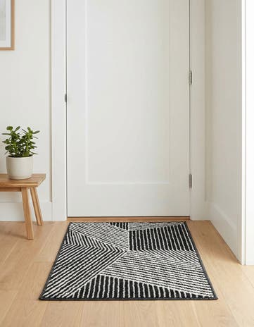 Black Oslo Rug
