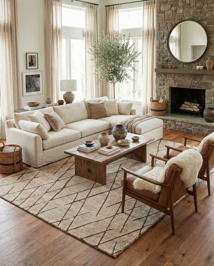 7' 10 x 10' Atlas Moroccan Wool Rug