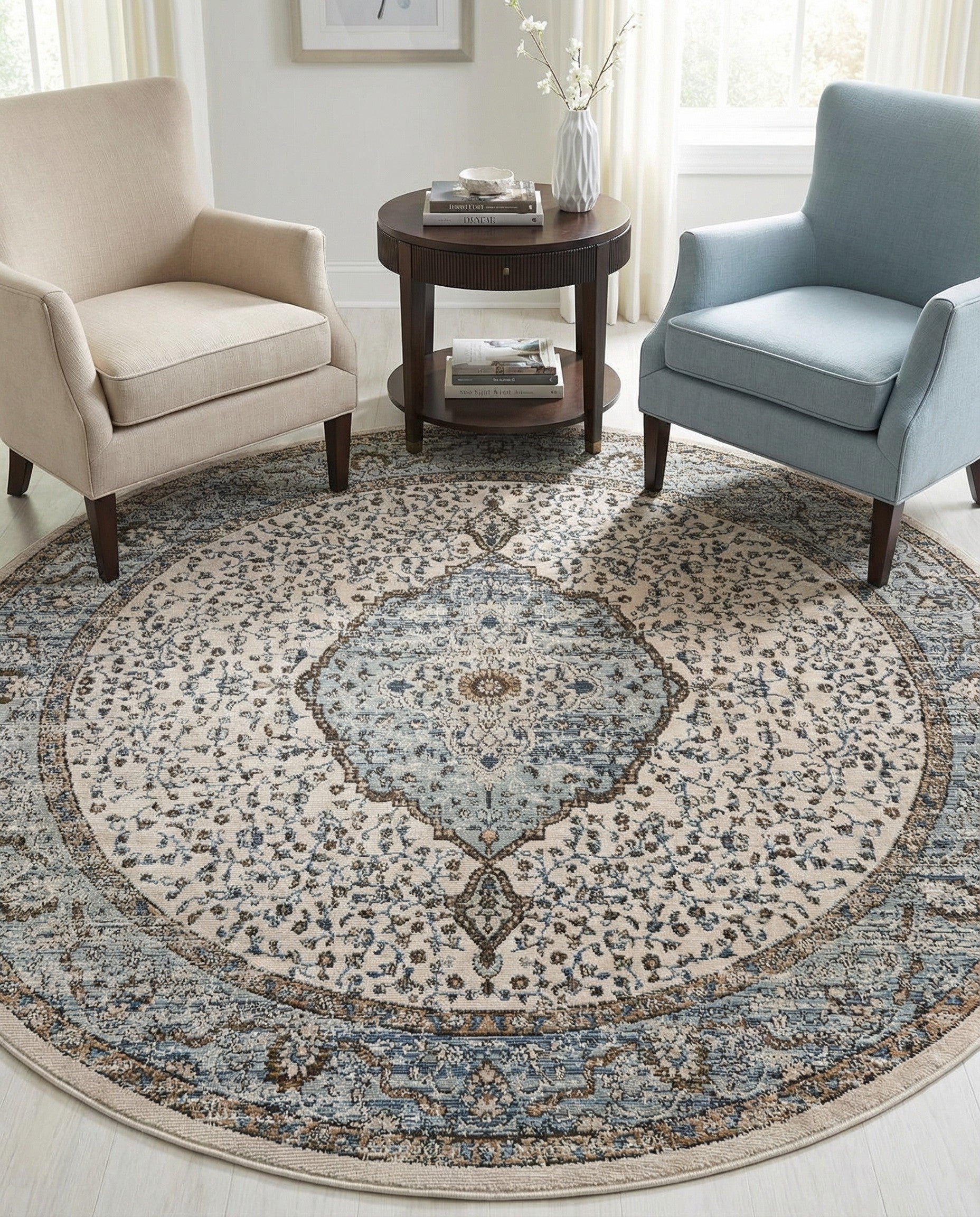 Primary image 8' x 8' Nyla Round Rug