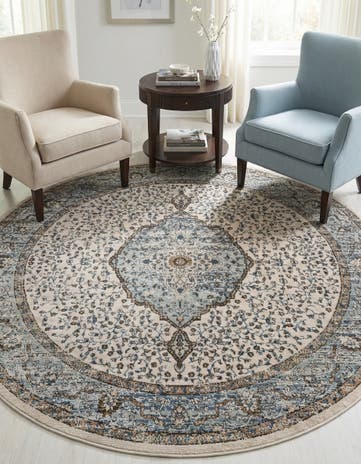 8' x 8' Nyla Round Rug