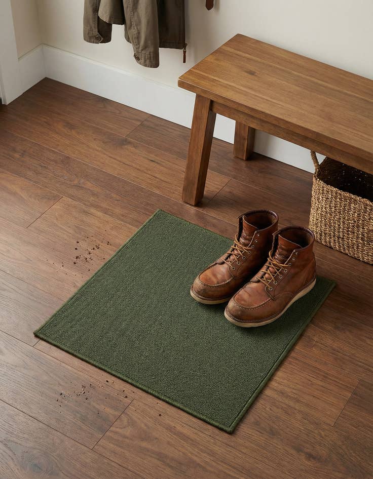 Detail image of 1' 4 x 1' 4 Everyday Solid Sample Rug