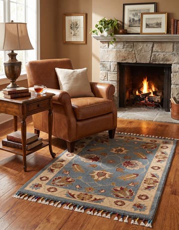 2' x 3' 1 Hand Knotted Ariana Ziegler Rug