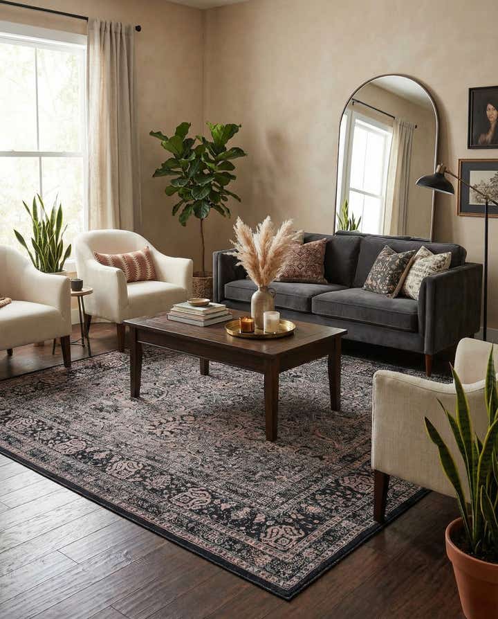 7' 10 x 7' 10 Yara Square Rug