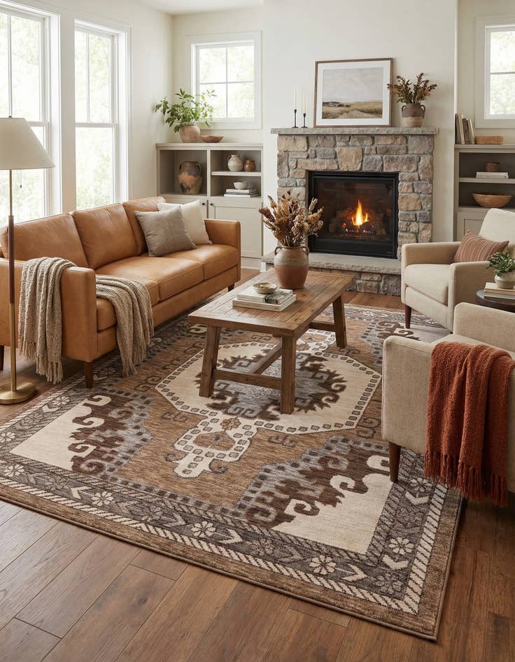 Detail image of 8' x 10' Grand Tradition Rug