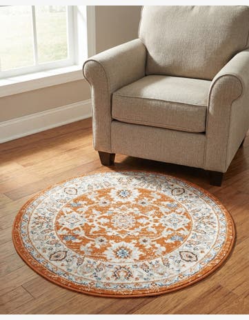 3' x 3' Charlotte Round Rug