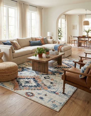 Ivory Morocco Rug