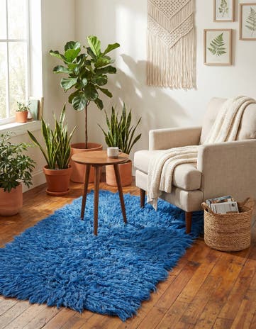 2' 5 x 4' 6 Hand Knotted Moroccan Wool Rug