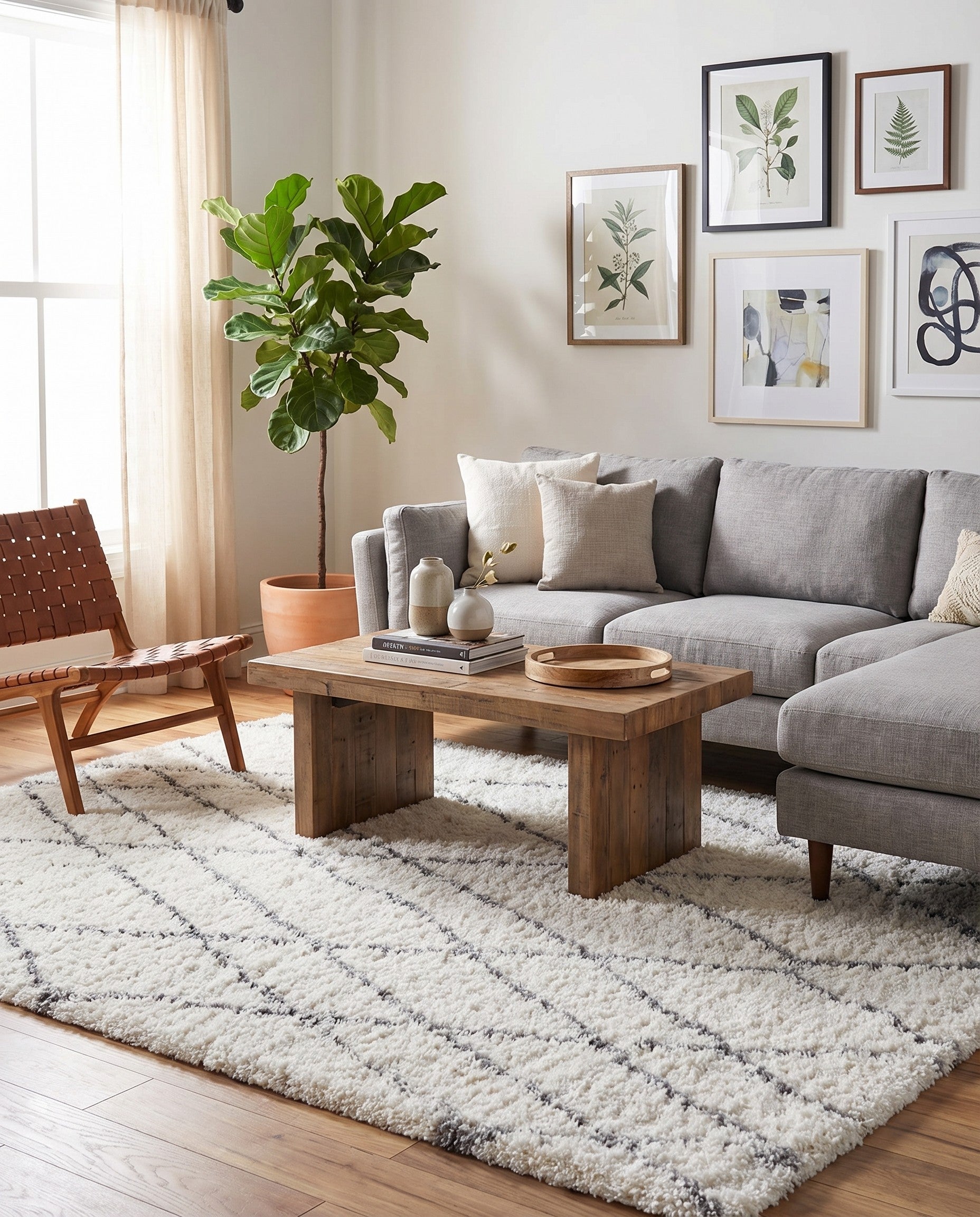 Primary image 7' x 10' Soft Touch Shag Rug