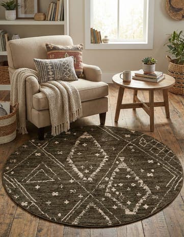 5' x 5' Grand Tradition Round Rug