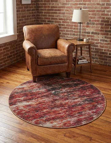 3' 6 x 3' 6 Asha Round Rug