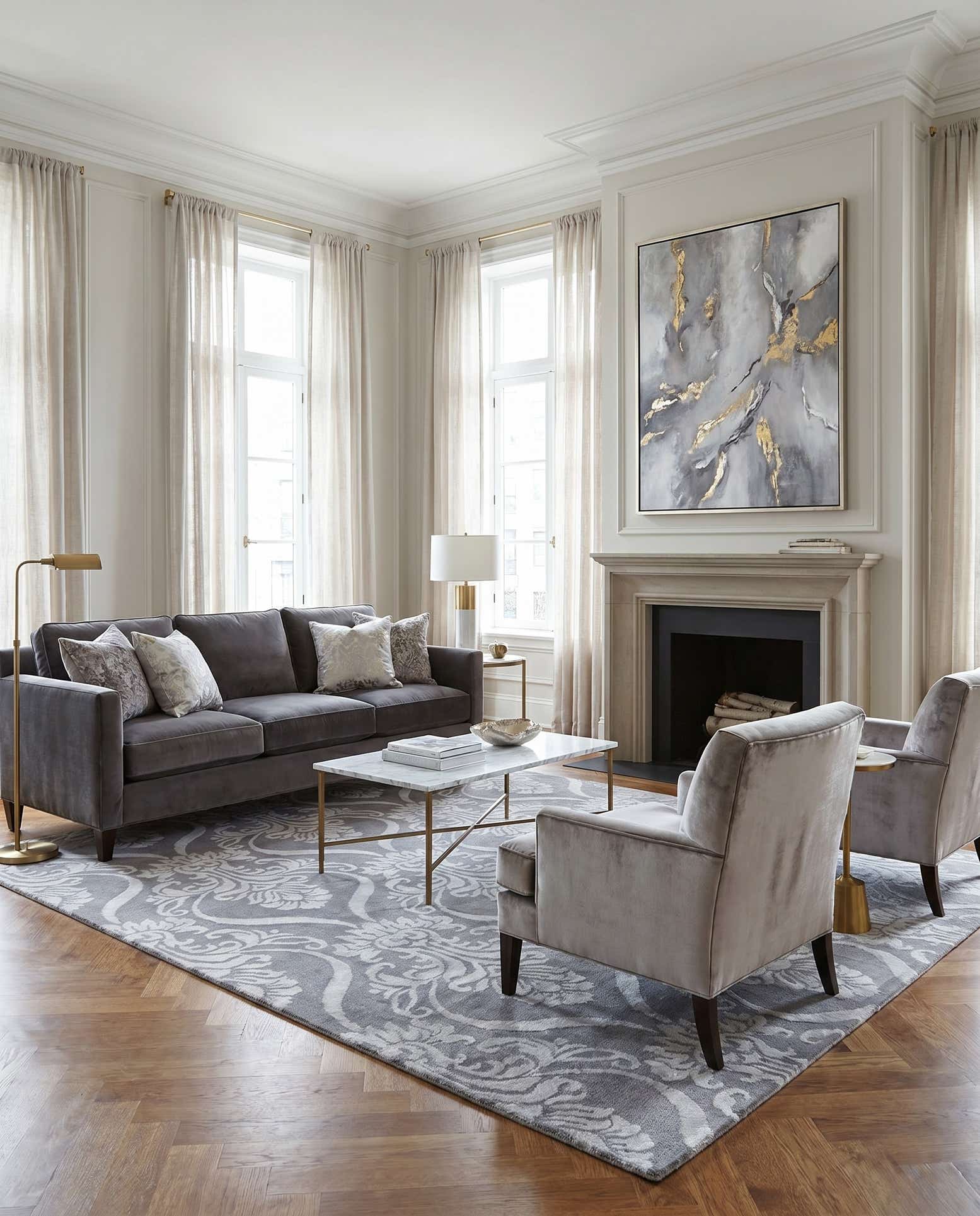 5' 1 x 8' Hand Knotted Darya Wool Rug