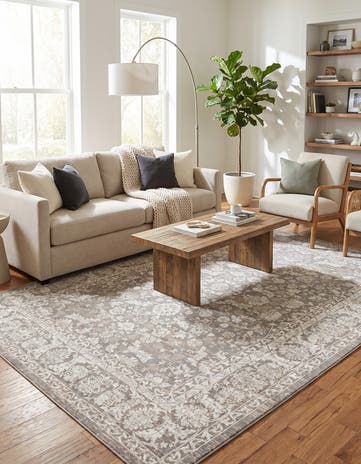 Jill Zarin Gray Uptown Central Park Rug