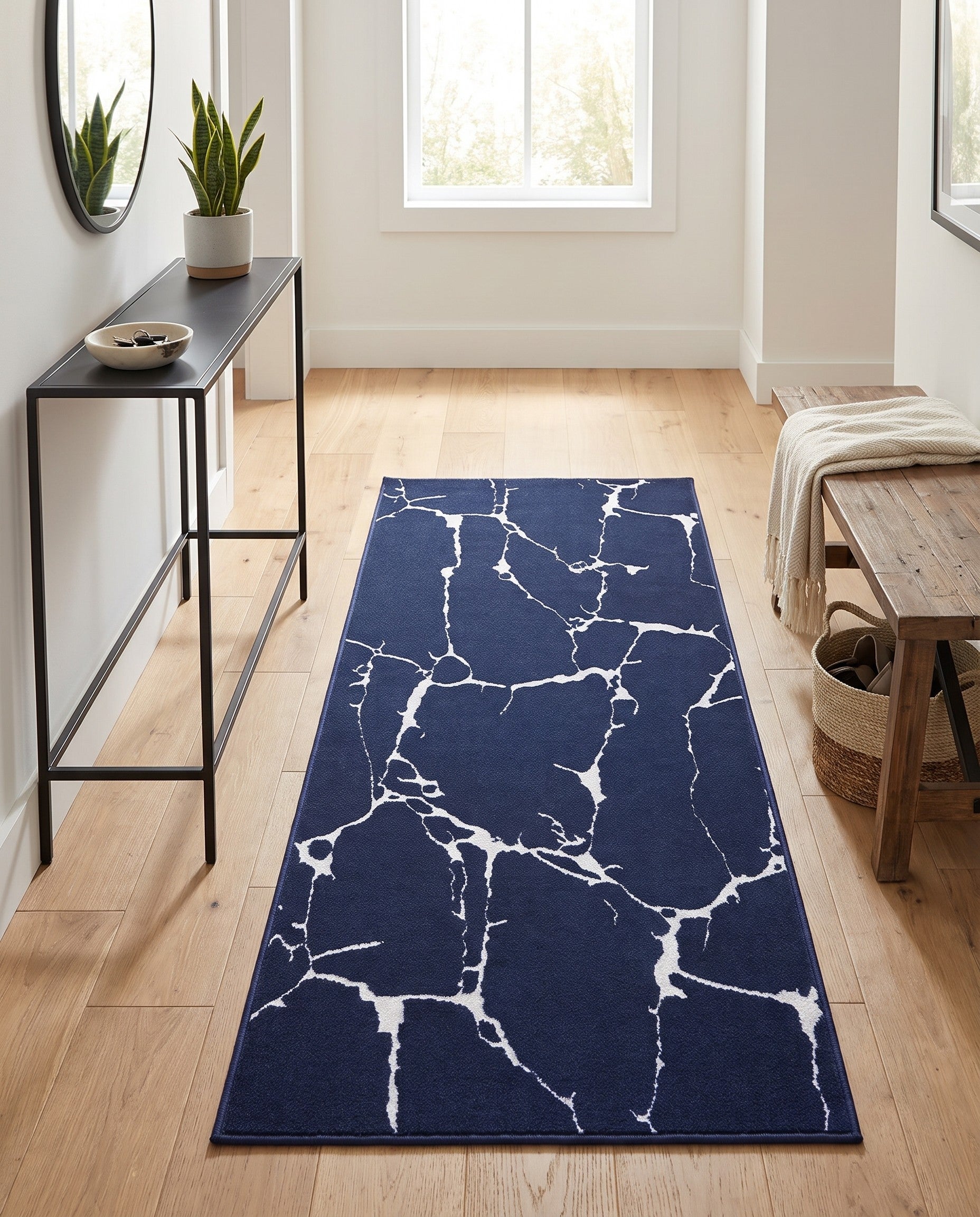 60cm x 155cm Vogue Geo Runner Rug