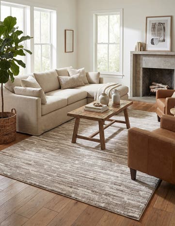 Ivory Sepia Rug