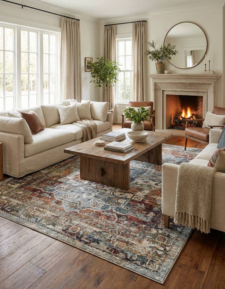 Detail image of 7' 10 x 10' Isabella Rug