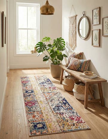 2' x 6' 9 Washable El Paso Runner Rug