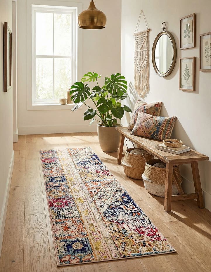 2' x 6' 9 Washable El Paso Runner Rug