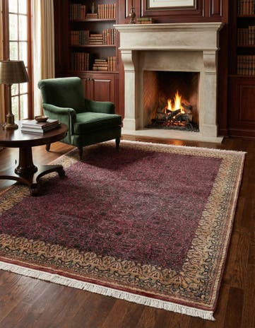 5' 7 x 7' 7 Taj Mahal Rug