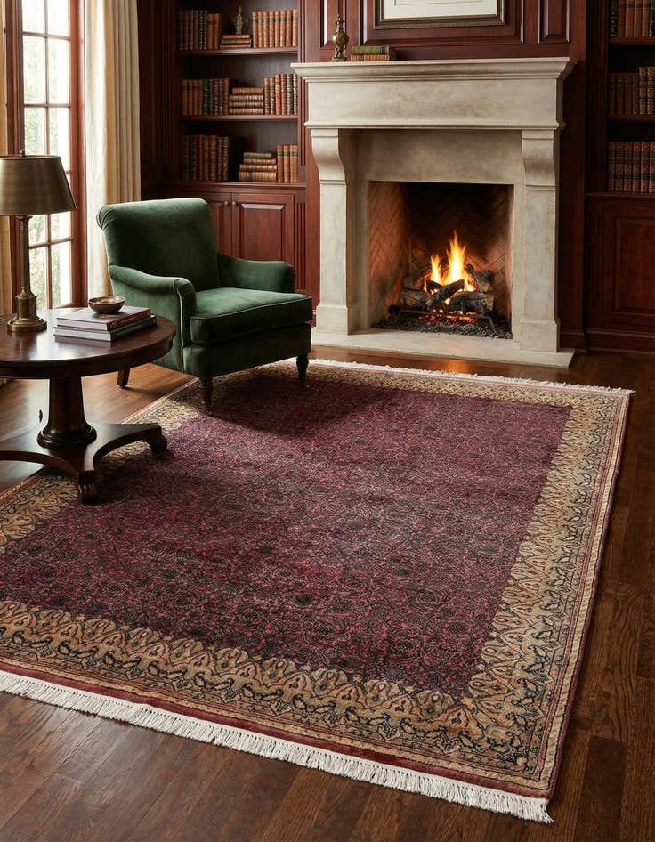 Detail image of 5' 7 x 7' 7 Taj Mahal Rug