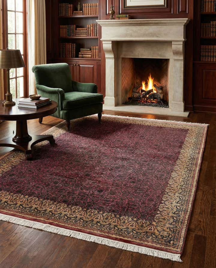 5' 7 x 7' 7 Taj Mahal Rug