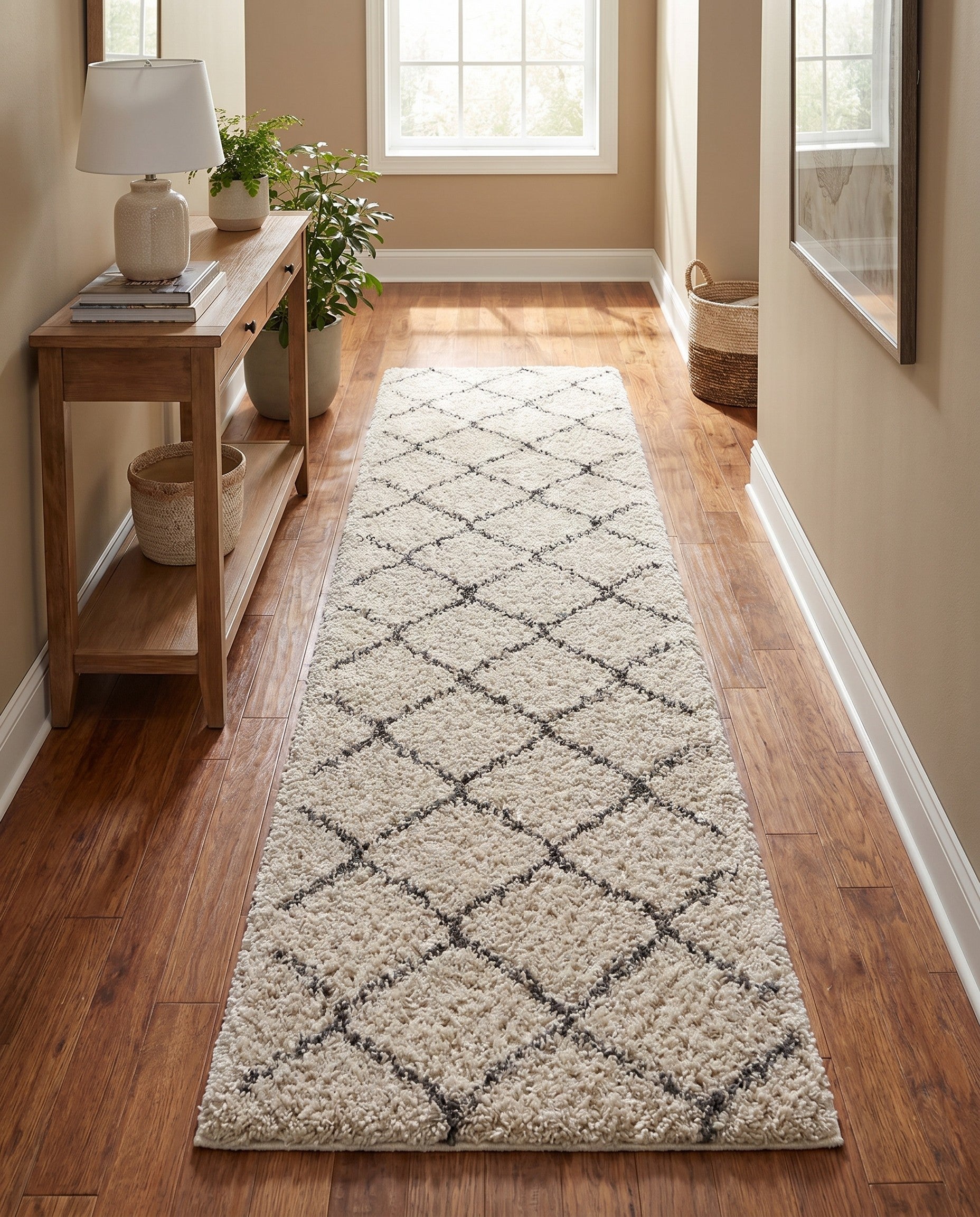 2' 7 x 12' Marrakesh Shag Runner Rug