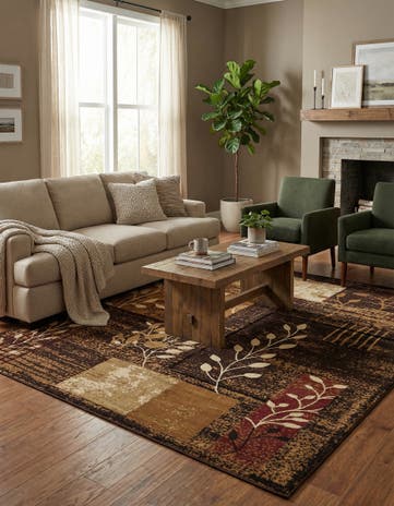 10' x 10' Cafe Square Rug