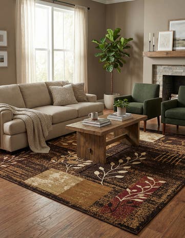 10' x 10' Cafe Square Rug
