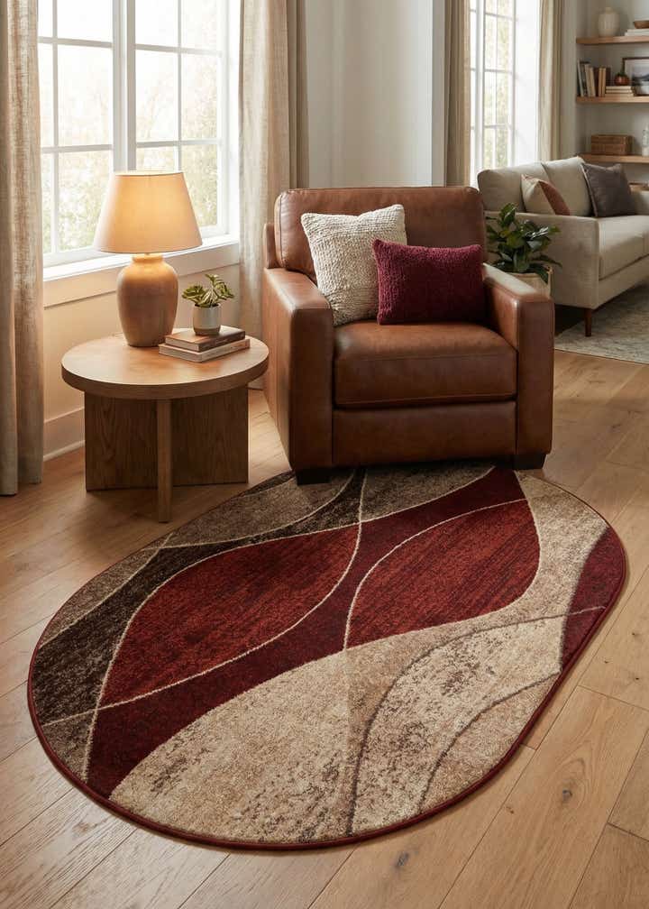 4' 1 x 6' 1 Harvest Oval Rug