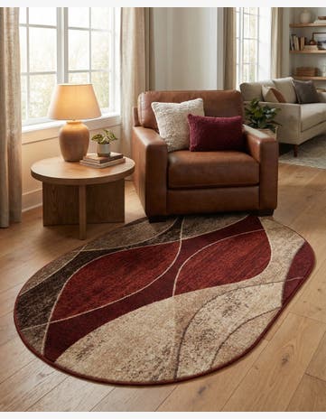 4' 1 x 6' 1 Harvest Oval Rug