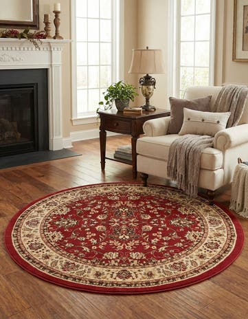 6' x 6' Yasmin Round Rug