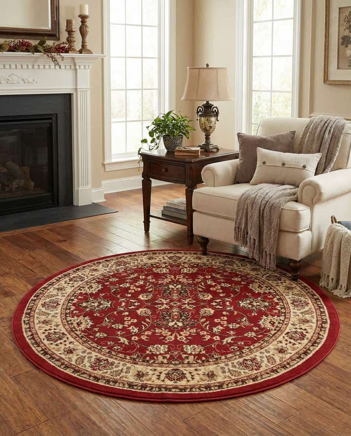 6' x 6' Yasmin Round Rug