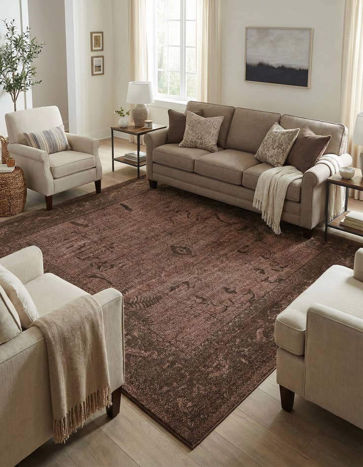 Detail image of 7' 10 x 7' 10 Miranda Square Rug