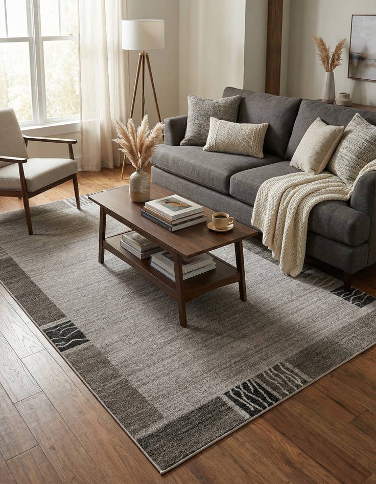 Detail image of 5' 3 x 8' Angelica Rug