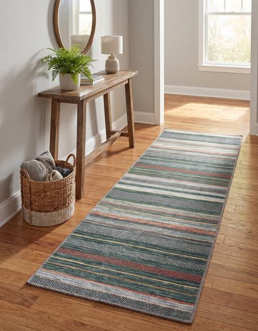 2' x 6' Washable Yara Runner Rug