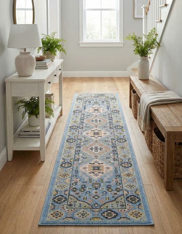 2' x 8' Kamala Washable Runner Rug