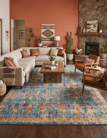 10' 6 x 16' 5 Washable El Paso Rug