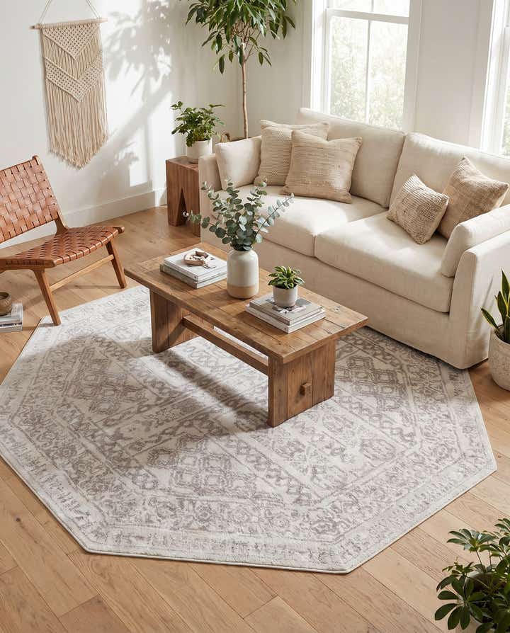 7' x 7' Oxford Octagon Rug