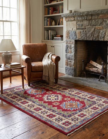 2' 8 x 4' 2 Hand Knotted Kazak Rug