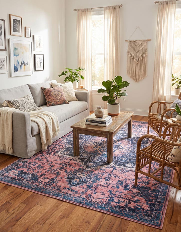7' 3 x 10' Washable Francesca Rug