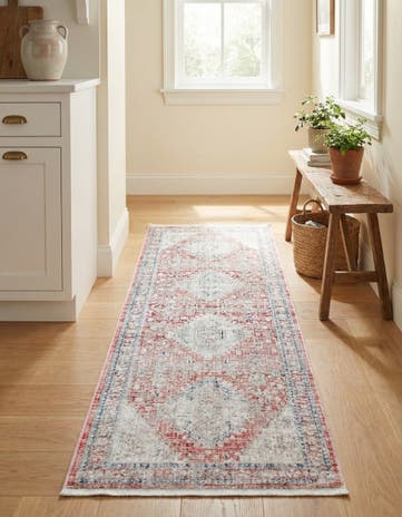 Rose Rust Noble Runner Rug