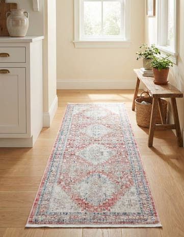 Rose Rust Noble Runner Rug