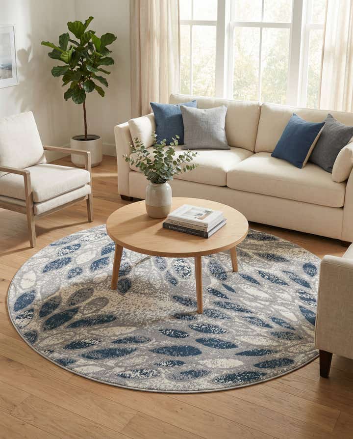 7' x 7' Charleston Round Rug