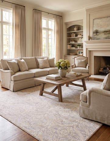 Gray Victoria Rug