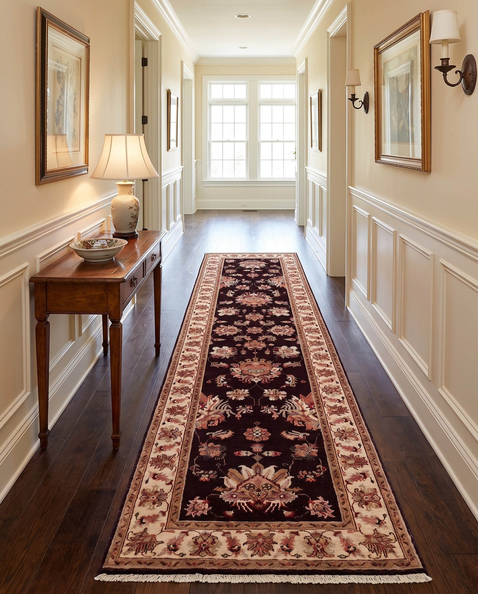 2' 9 x 10' 1 Hand Knotted Ariana Ziegler Runner Rug