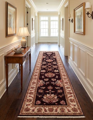 2' 9 x 10' 1 Hand Knotted Ariana Ziegler Runner Rug