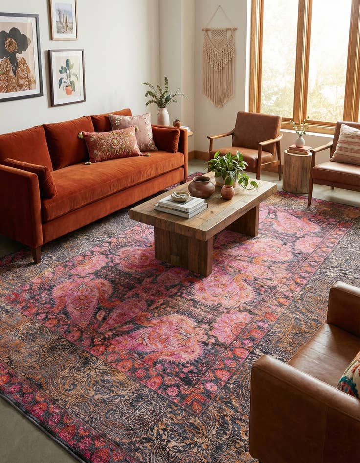 Detail image of 10' 6 x 13' Washable Mangata Rug