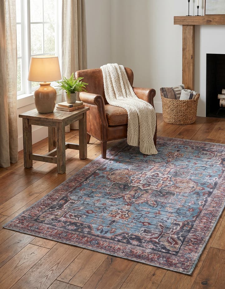 4' x 6' Washable Maahru Rug